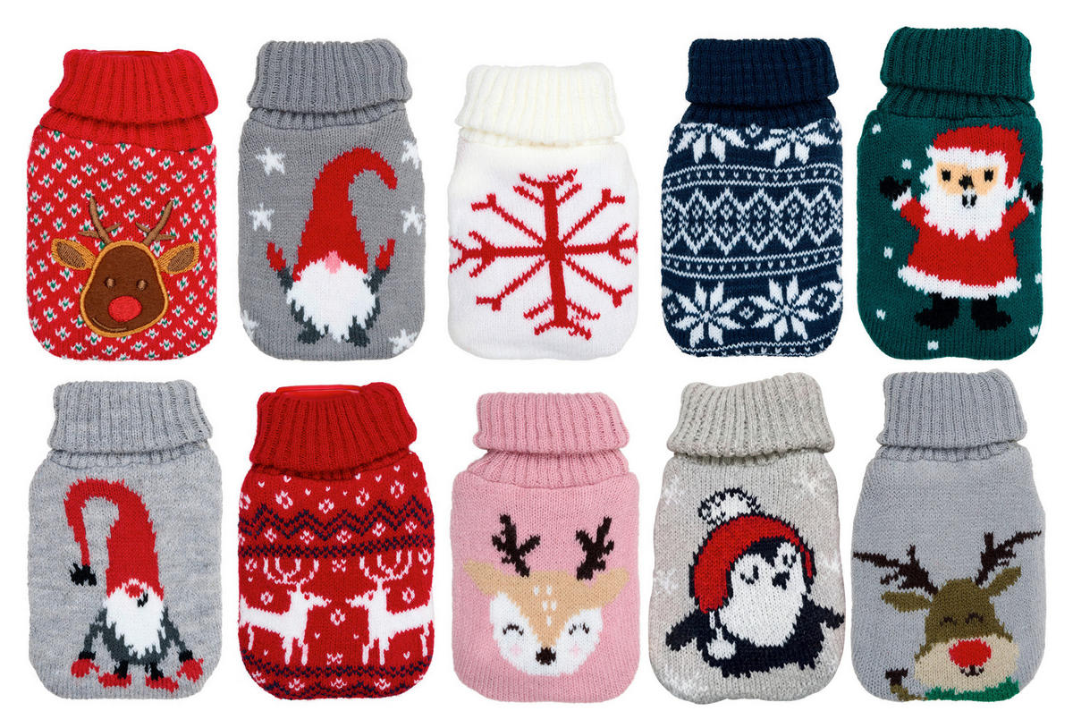HANDWÄRMER - Multicolor, Lifestyle, Kunststoff/Textil (7/12cm) - X-Mas
