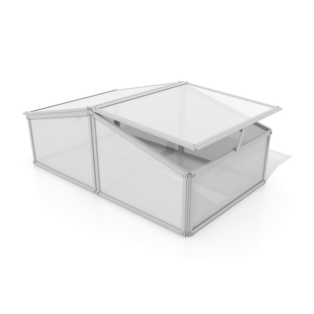 Frühbeetkasten Gaia Xs Bxhxt 60,3x38,9x102,3 Cm