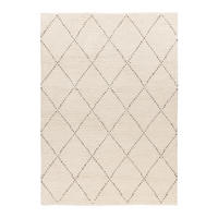 FLACHWEBETEPPICH 120/170 cm My Freya Creme  - Creme, Basics, Textil (120/170cm) - Obsession