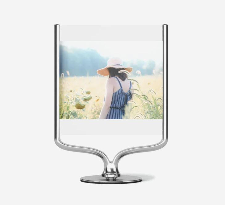 OKVIR ZA FOTOGRAFIJU 18/10/25 cm - boje kroma, Basics, staklo/metal (18/10/25cm) - Umbra