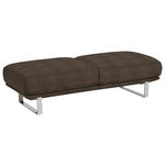 HOCKER in Textil Mokka  - Mokka, Design, Textil/Metall (160/44/60cm) - Dieter Knoll