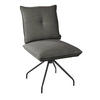 STUHL - Schwarz/Braun, Design, Textil/Metall (50/90/70cm) - Dieter Knoll