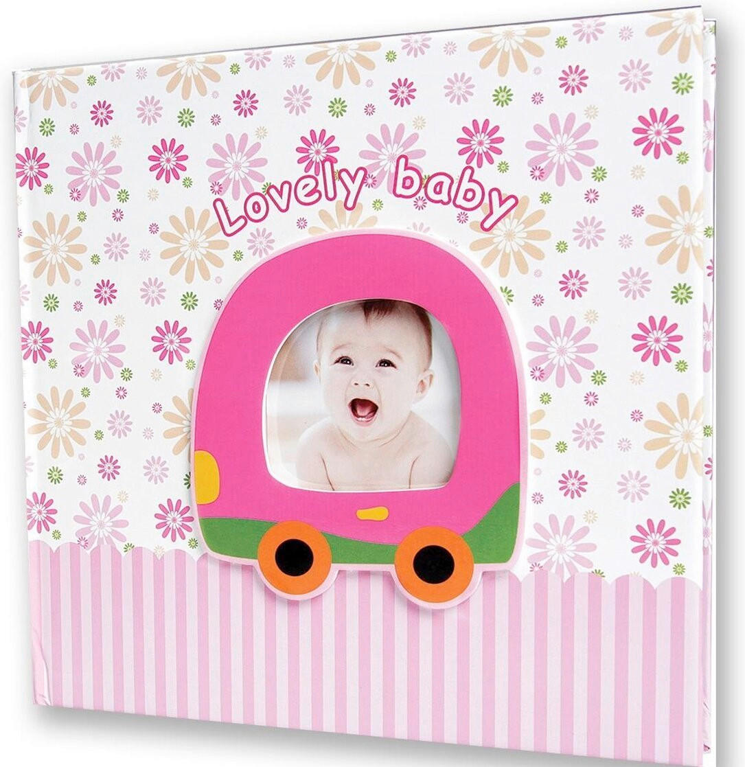 ALBUM ZA FOTOGRAFIJE       5/23,5/22 cm   - ružičasta, Basics, karton (5/23,5/22cm)