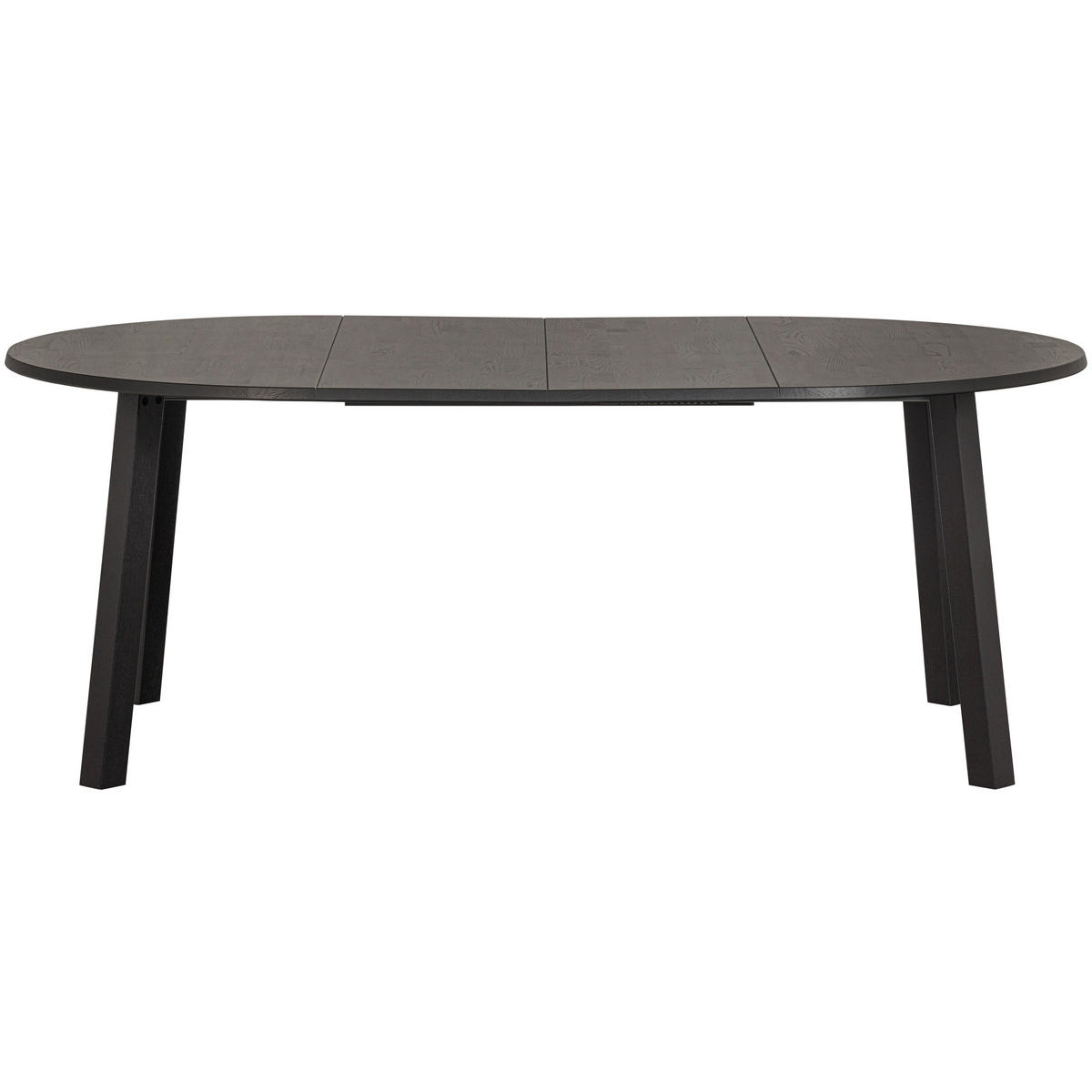 ESSTISCH in Holz 120-200/120/75 cm  - Schwarz, Design, Holz (120-200/120/75cm) - Livetastic