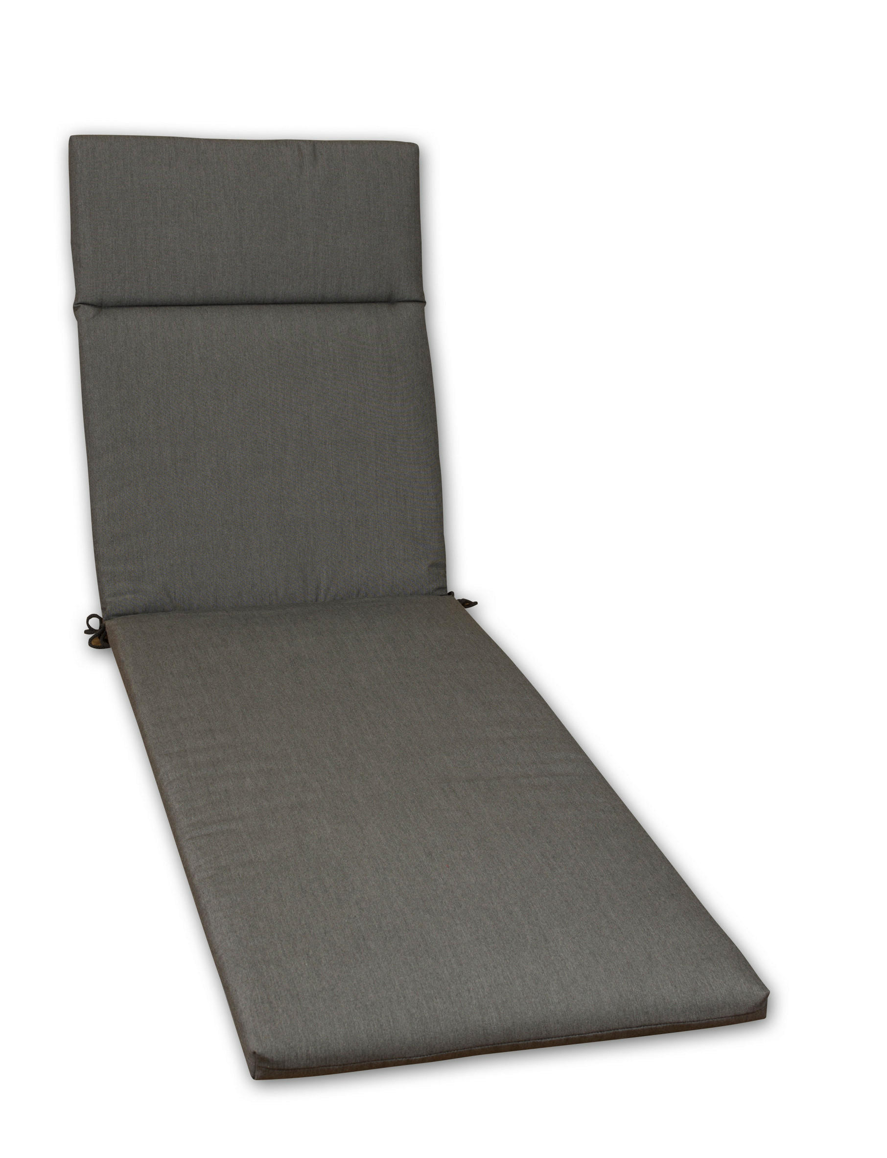 LIEGENAUFLAGE Uni  - Graphitfarben, Design, Textil (60/4/200cm)