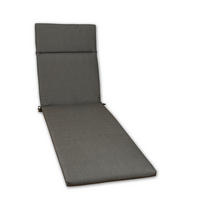LIEGENAUFLAGE Uni  - Graphitfarben, Design, Textil (60/4/200cm)