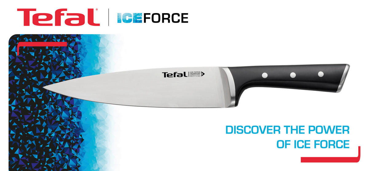 MESSER - Edelstahlfarben, Basics, Kunststoff/Metall (39/8,2/3,1cm) - Tefal