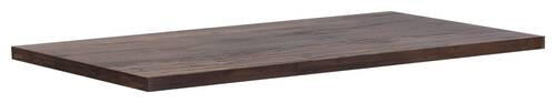 TISCHPLATTE Eiche massiv Eichefarben  - Eichefarben, Design, Holz (300/100/6cm) - Waldwelt