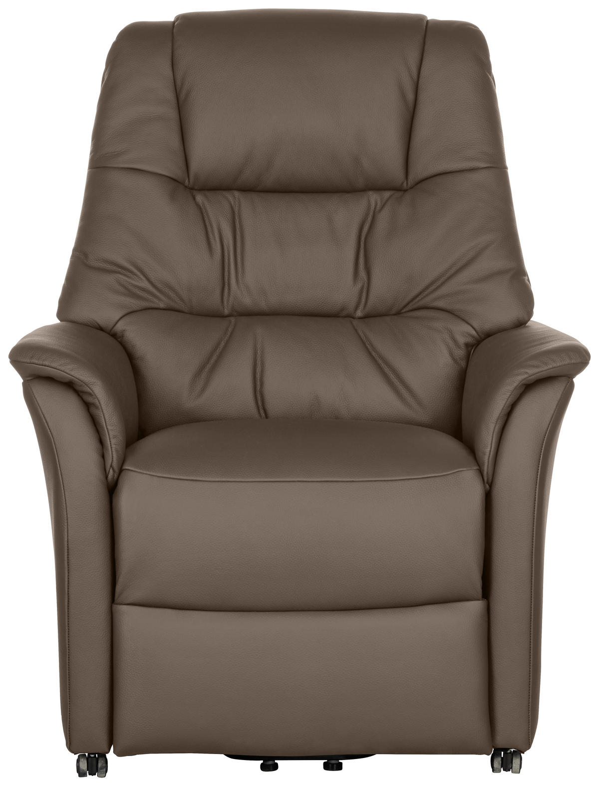 FERNSEHSESSEL in Braun  - Braun, Konventionell, Leder (88/114/88cm) - Livetastic