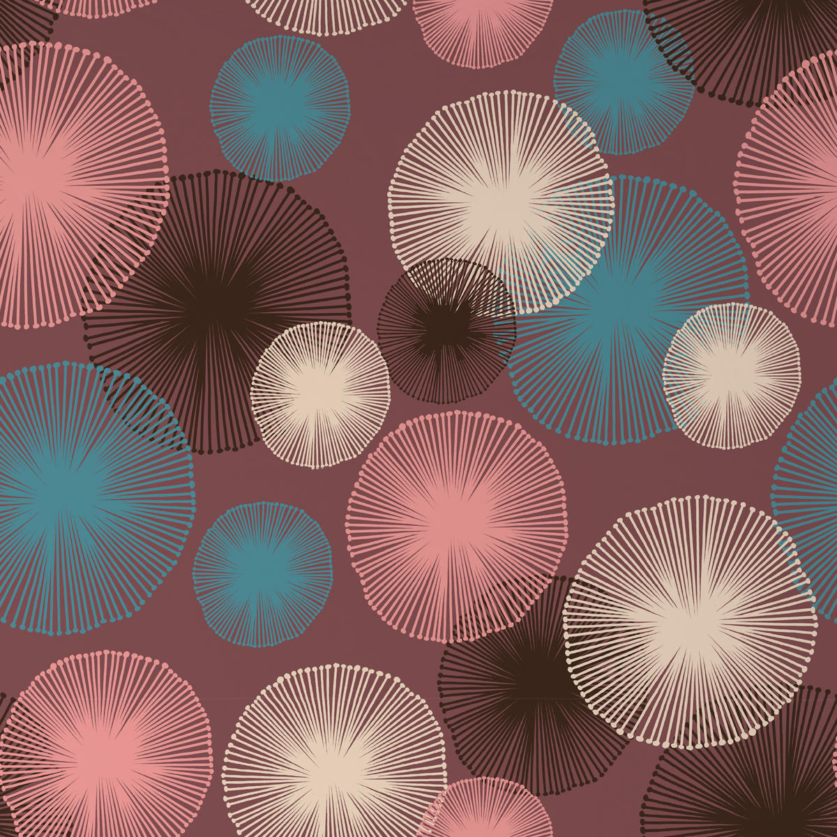 BETTWÄSCHE Satin 135/200 cm  - Blau/Braun, Textil (135/200cm) - Esposa