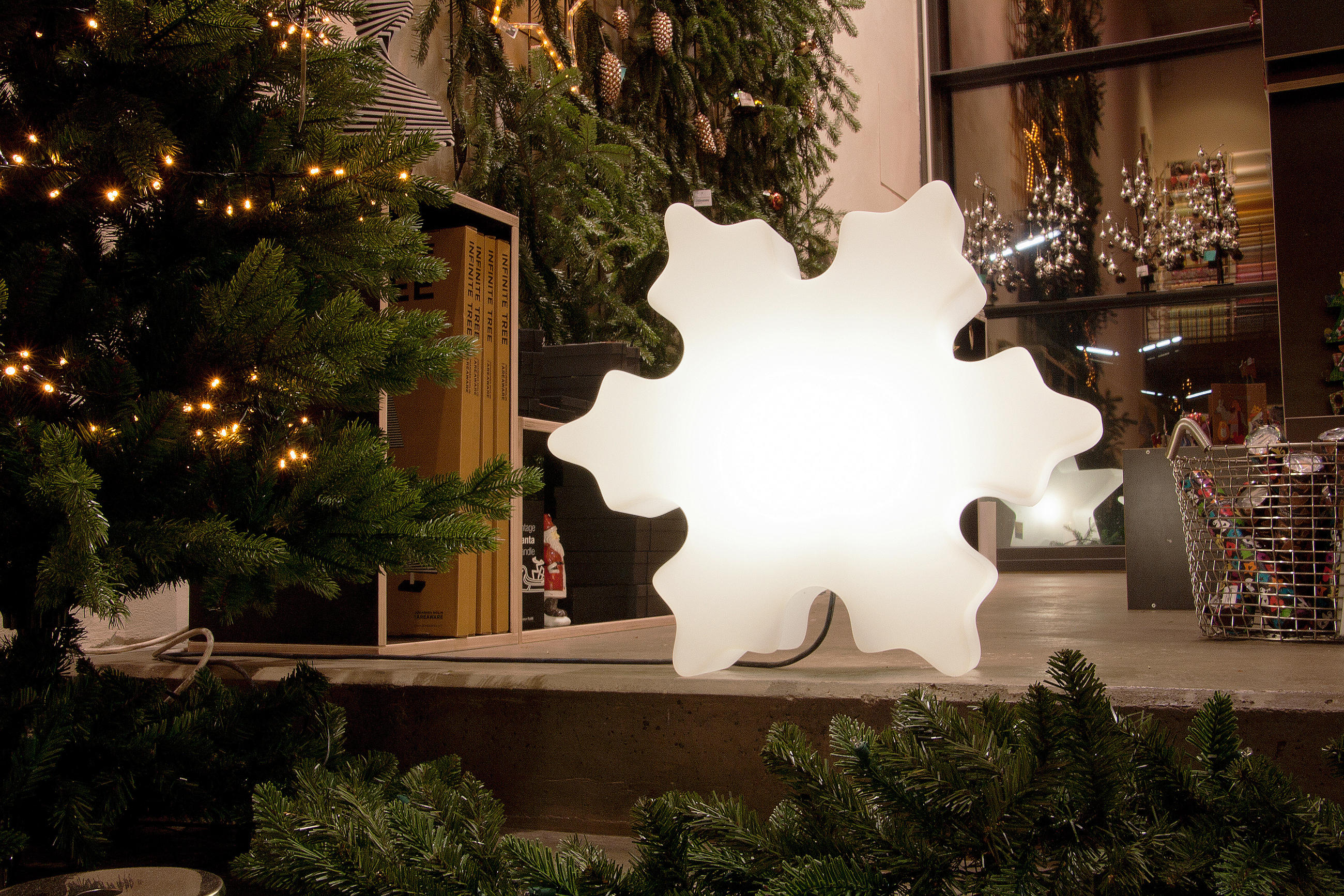 LED-DEKORATIONSLAMPA 59 cm  - vit, Basics, plast (59cm)