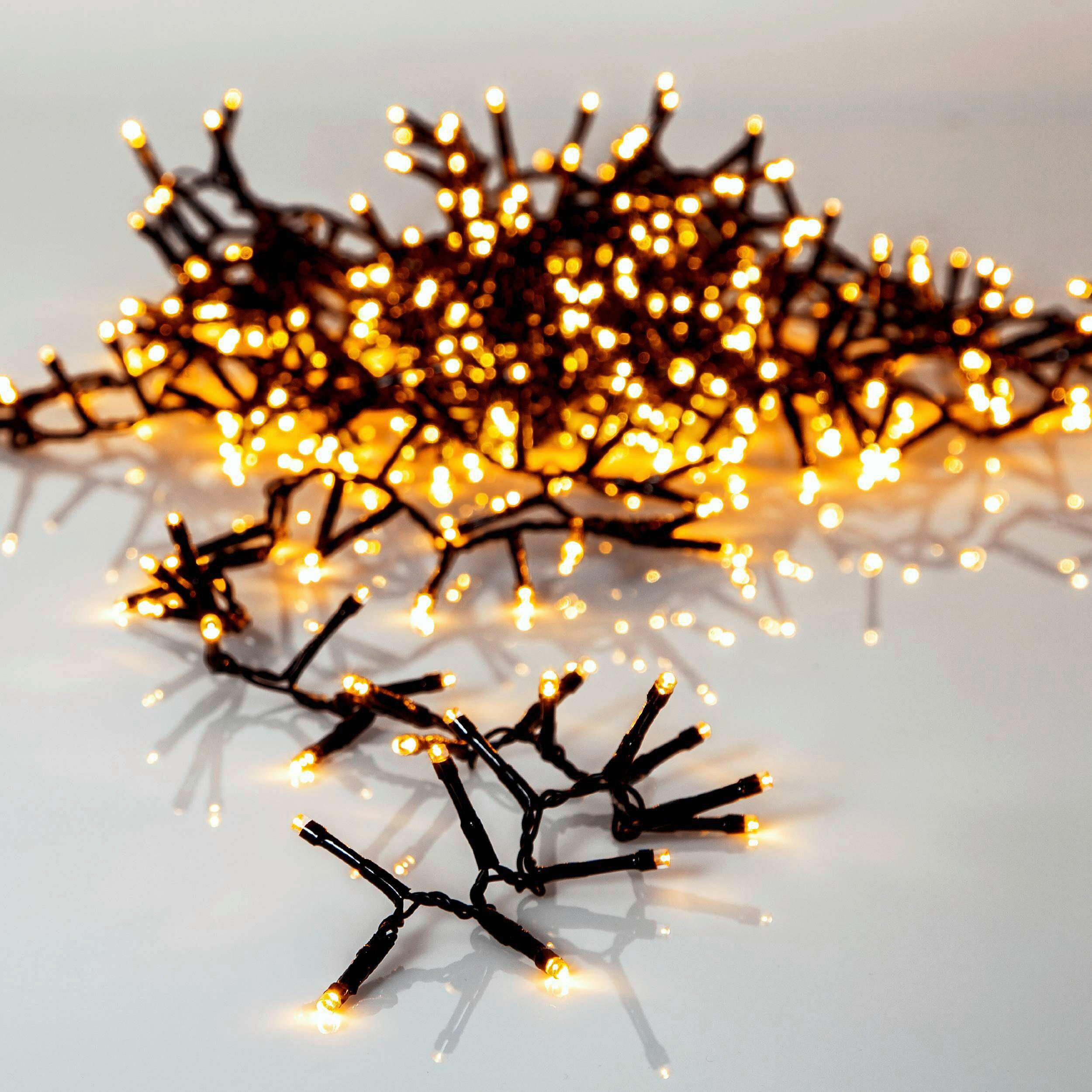 LICHTERKETTE 1260 cm  - Schwarz, Basics, Kunststoff (1260cm) - Eglo