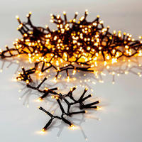 LICHTERKETTE 1260 cm  - Schwarz, Basics, Kunststoff (1260cm) - Eglo