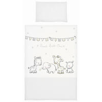 SET ZA KREVETAC  100/135 cm    - sivobraon, Osnovno, tekstil (100/135cm) - Patinio