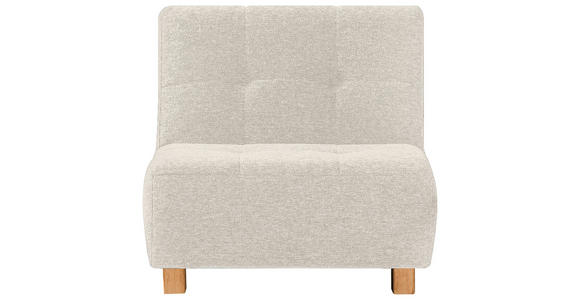 SCHLAFSESSEL Juice in Flachgewebe Naturfarben  - Naturfarben, Design, Holz/Textil (85/92/102cm) - Novel