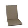 SESSELAUFLAGE Uni  - Hellbraun, Design, Textil (50/4/109cm)