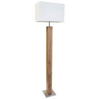 STOJEČA SVETILKA  Gump  40/27 cm           - svetlo rjava, Natur, leseni material (40/27cm) - Globo
