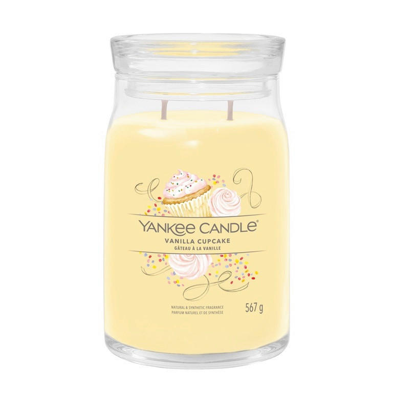 ILLATGYERTYA - krémszínű, Basics, paraffin (10/15.7/10cm) - Yankee Candle