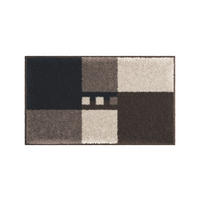BADEMATTE Braun 65/115 cm  - Braun, Basics, Kunststoff/Textil (65/115cm) - Grund