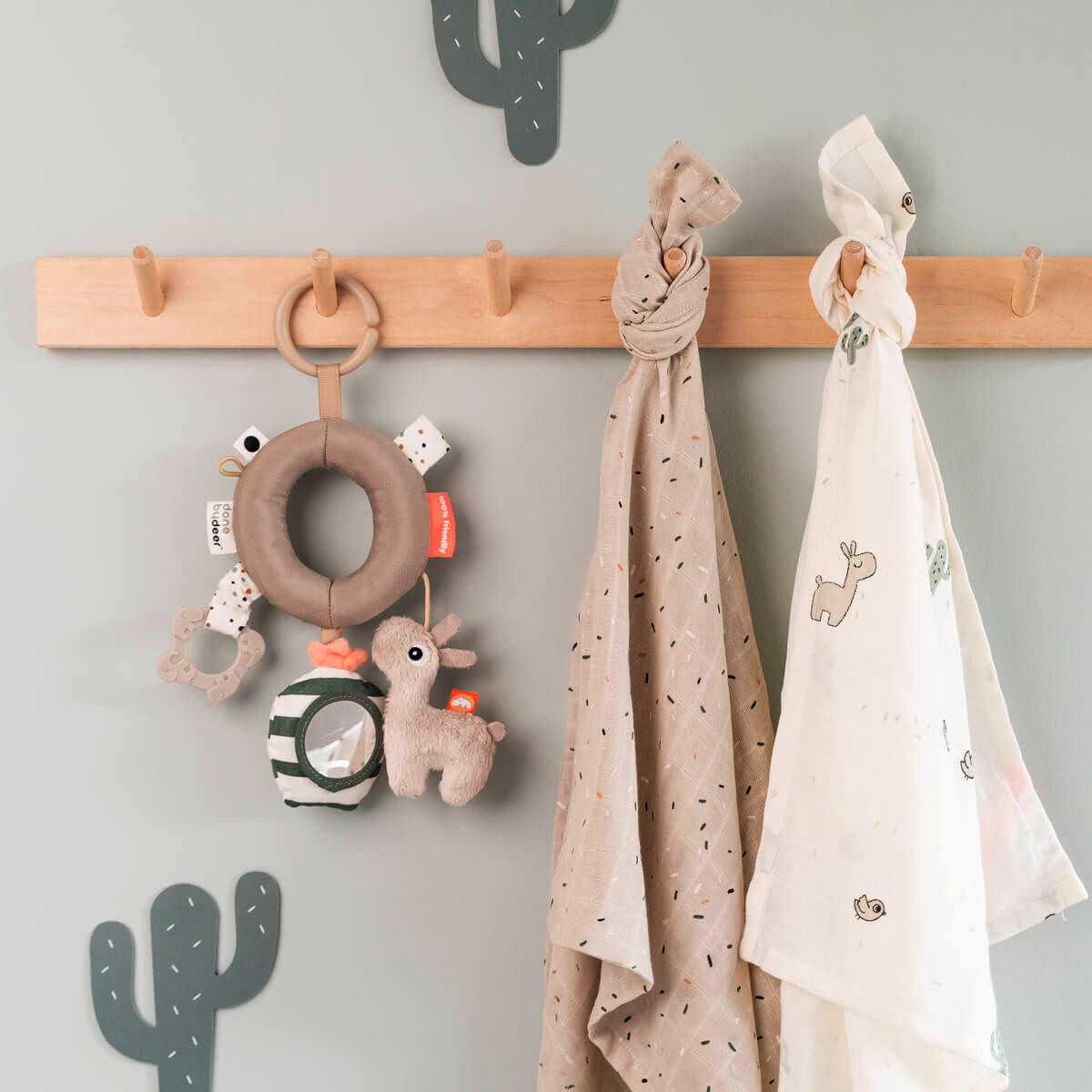 GREIFLING  - Sandfarben, Basics, Kunststoff/Textil (25/21/3cm)