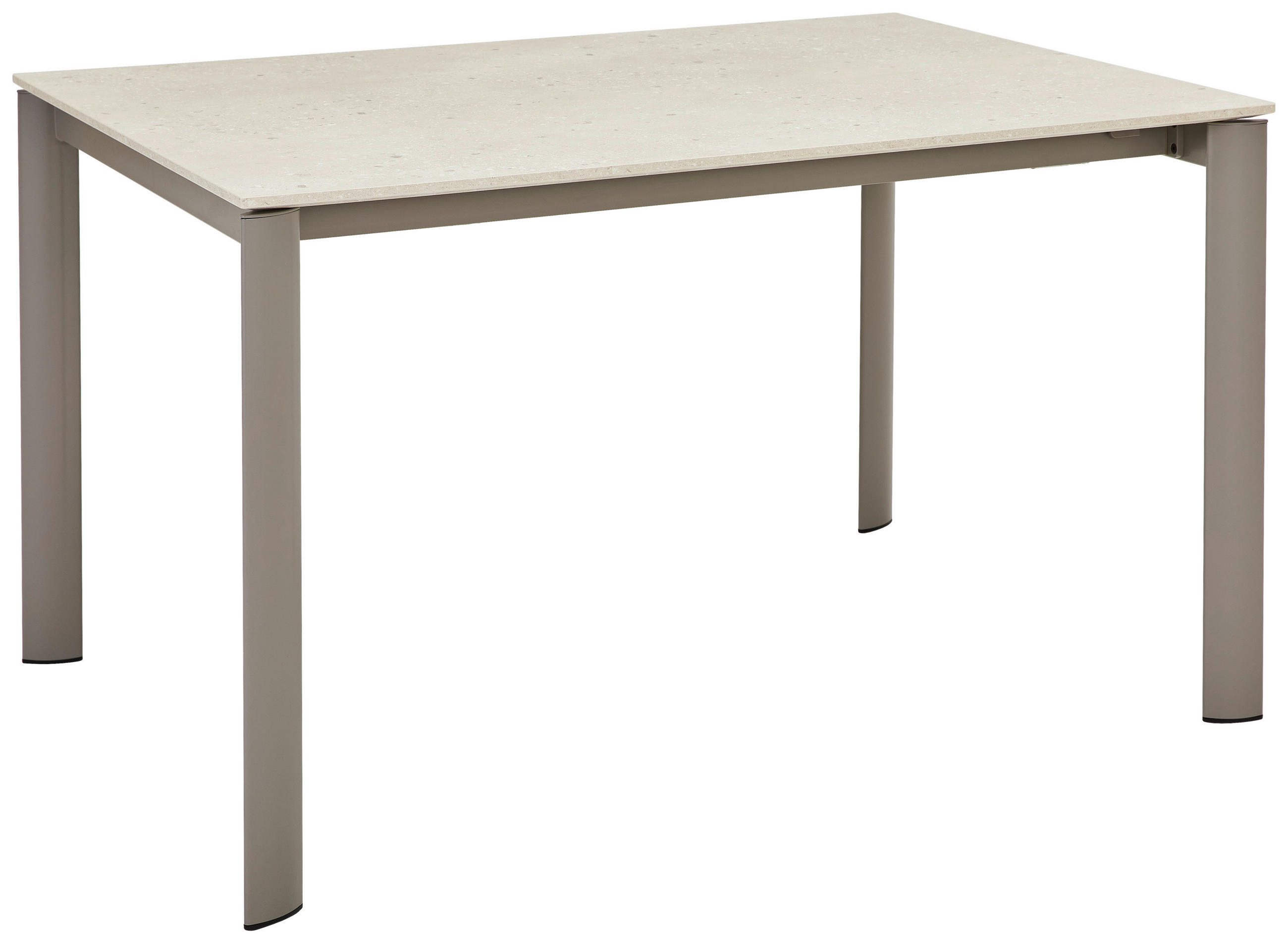 ESSTISCH in Metall, Holzwerkstoff 130-180/90/76 cm  - Greige/Graubraun, Design, Holzwerkstoff/Metall (130-180/90/76cm) - Connubia 