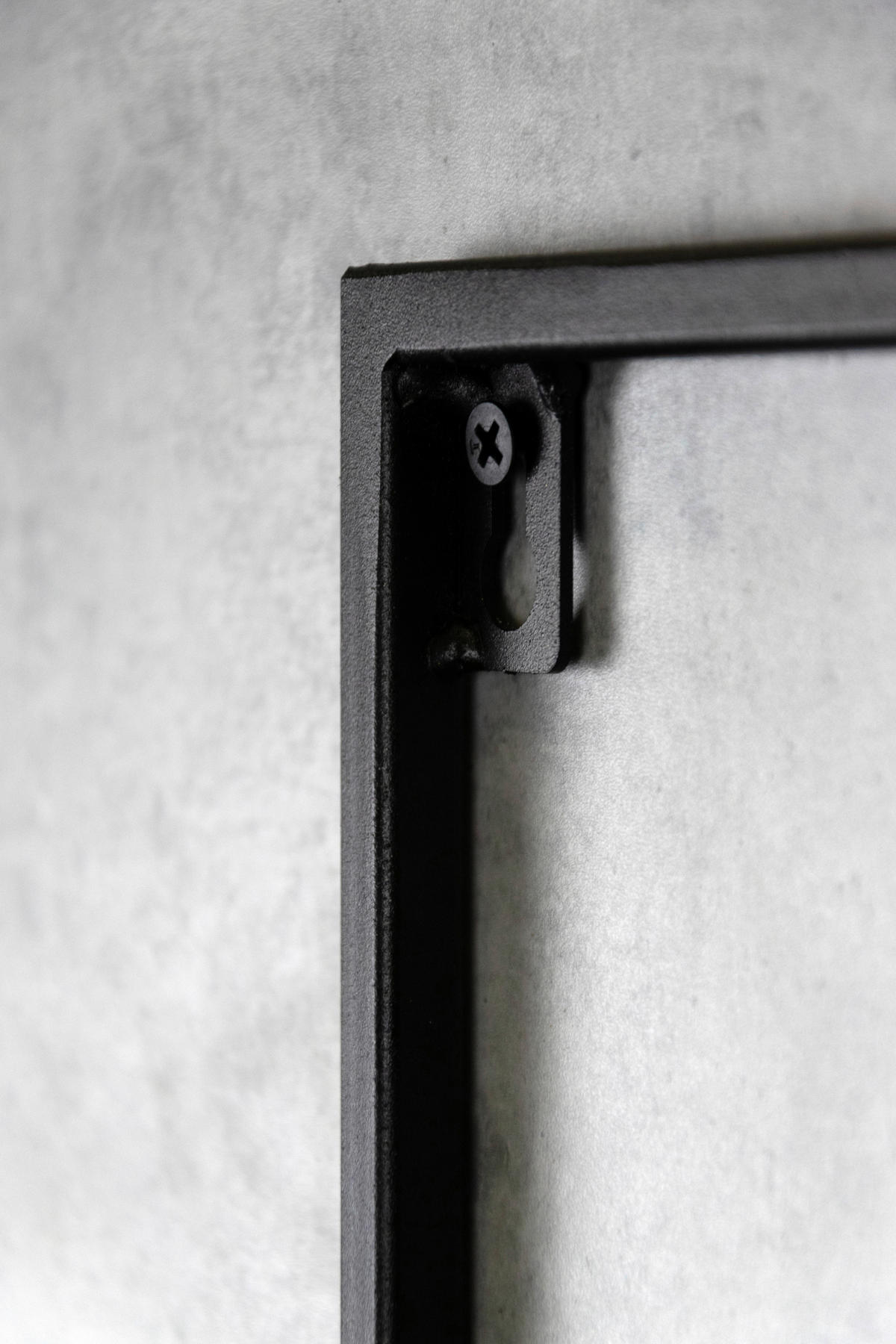 WANDREGAL  - Schwarz, Design, Metall (22/20/30cm)