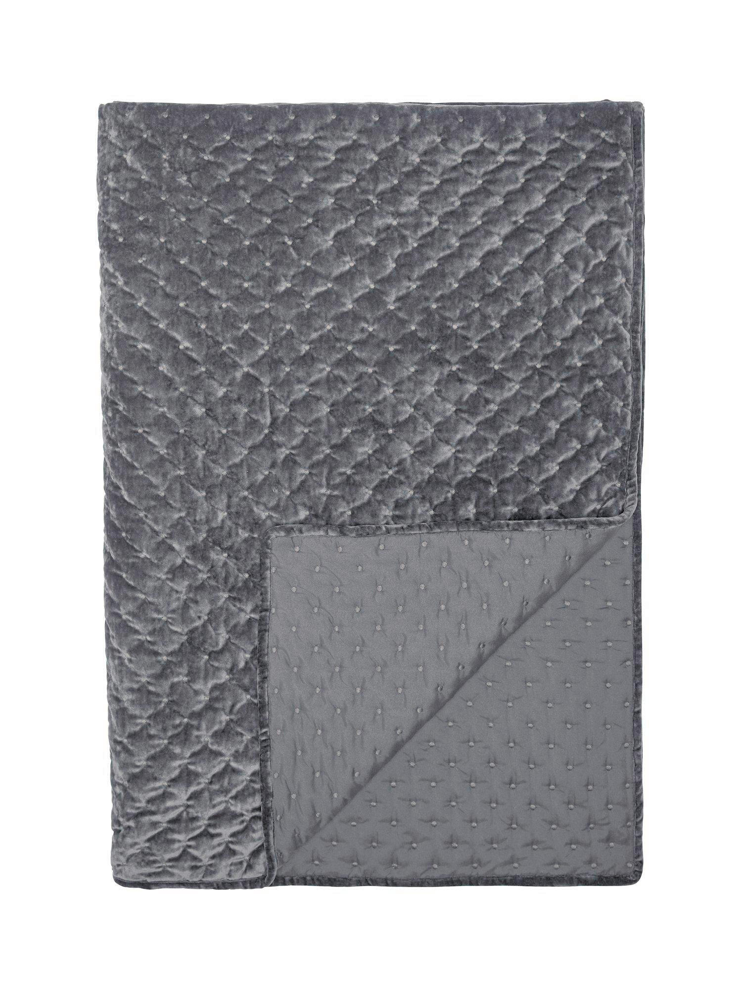 TAGESDECKE 180/260 cm  - Grau, Basics, Textil (180/260cm)