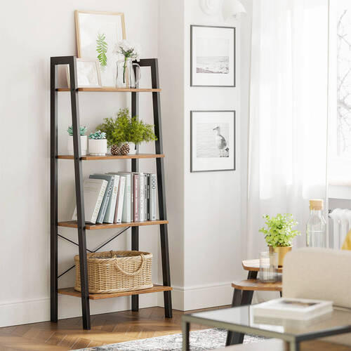 REGAL  56/137,5/34 cm Braun, Schwarz  - Schwarz/Braun, Basics, Holzwerkstoff (56/137,5/34cm) - Boxxx