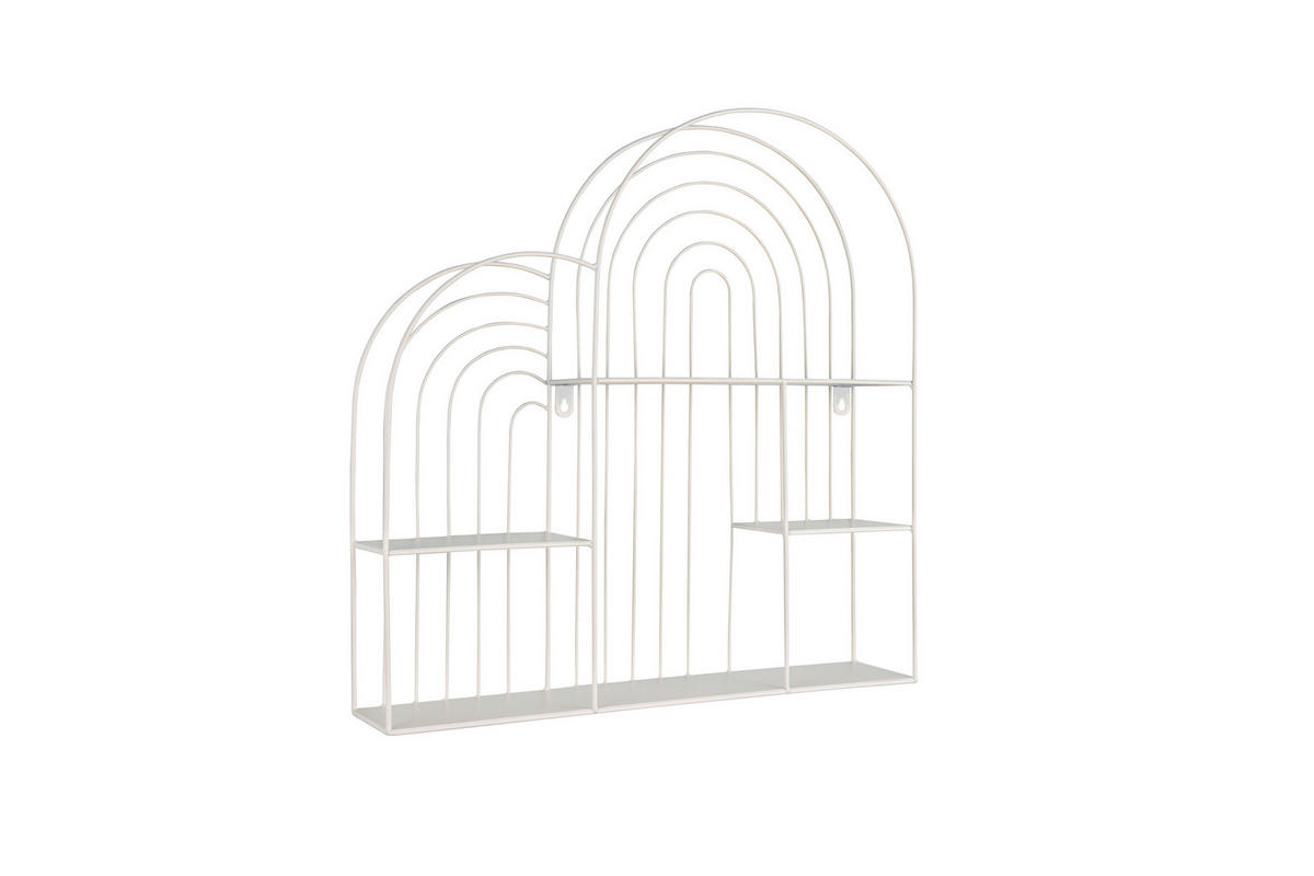 WANDREGAL  - Sandfarben, Trend, Metall (54/55/11cm) - Boxxx