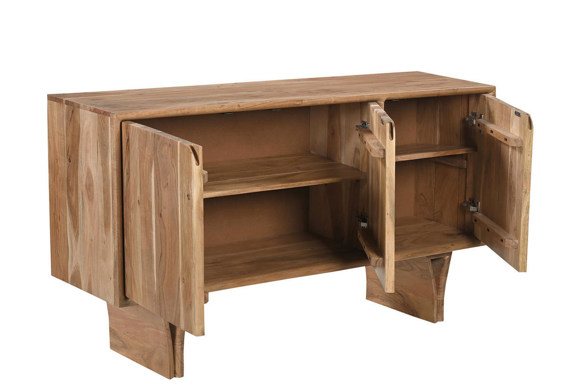 SIDEBOARD  145/80/71 cm  - Naturfarben, Design, Holz (145/80/71cm) - MID.YOU
