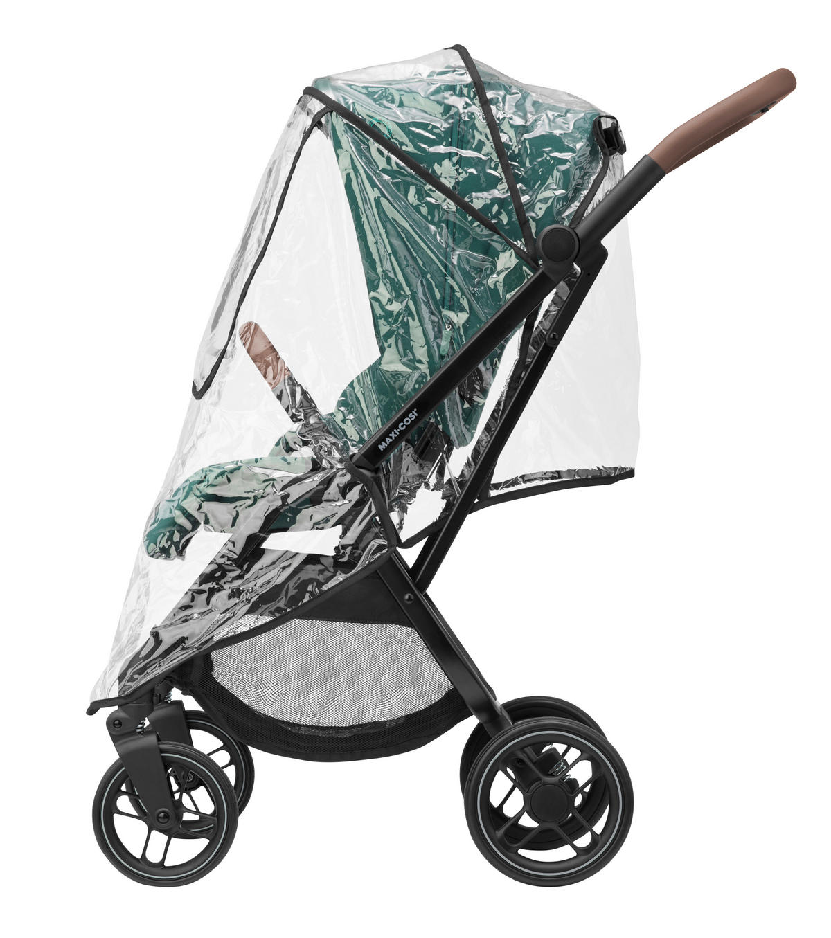 REGNSKYDD Leona 2, Lara 2, Soho, Jaya  - transparent, Basics, plast (60/104/48cm) - Maxi-Cosi