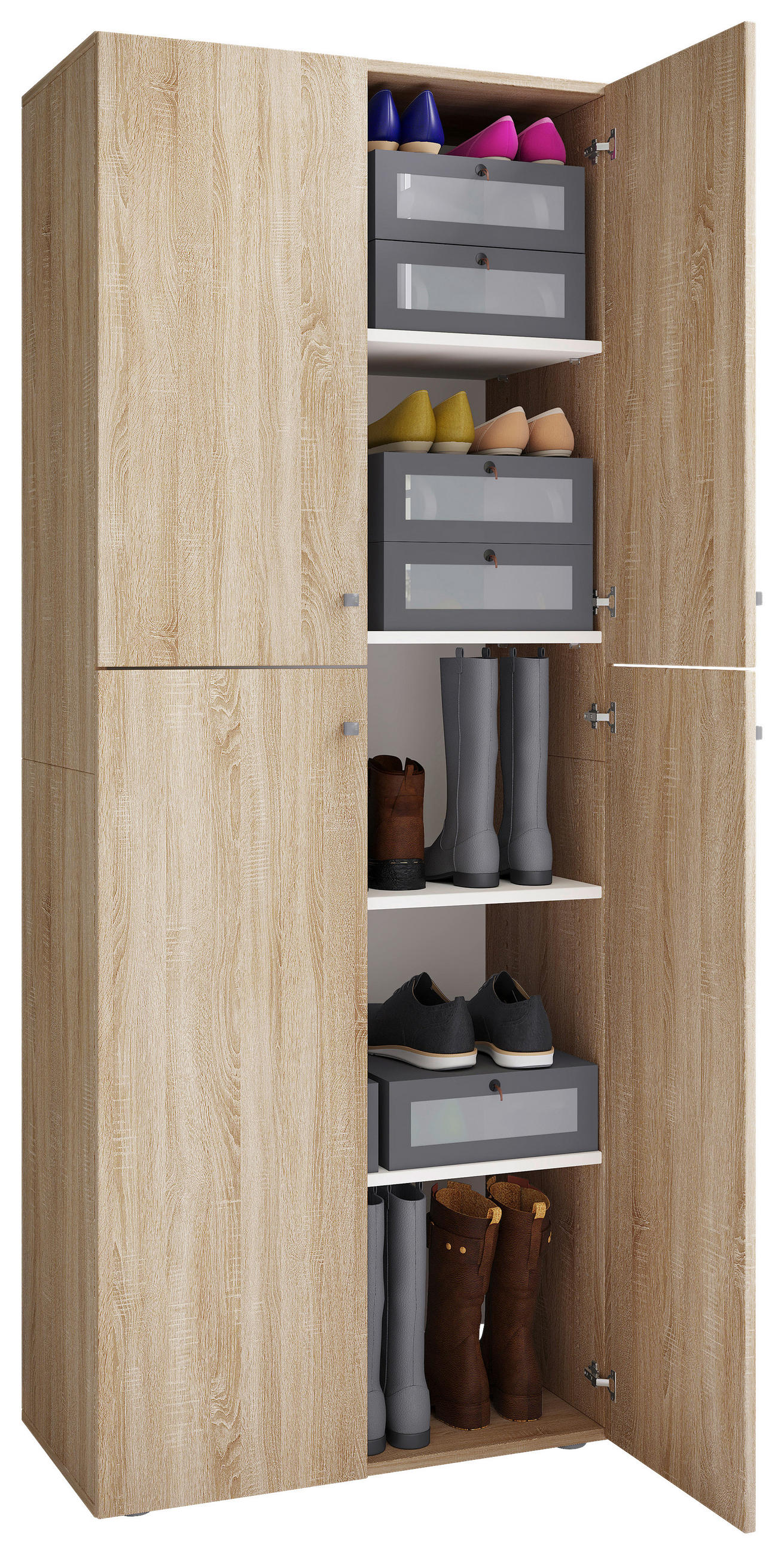 Aktenschrank Lona Sonoma Eiche Dekor B 70 Cm