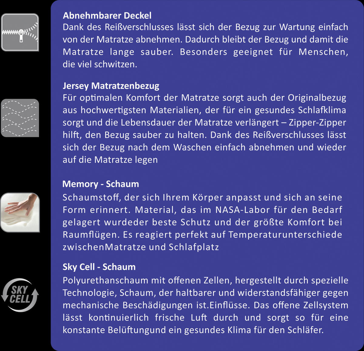 TASCHENFEDERKERNMATRATZE 180/200 cm Höhe ca. 15 cm  - Weiß, Basics, Textil (180/200cm) - Boxxx