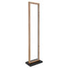 LED-STEHLEUCHTE 30/18/120 cm   - Opal/Schwarz, KONVENTIONELL, Holz/Kunststoff (30/18/120cm) - Globo