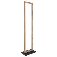 STOJEČA LED-SVETILKA   //3000 K// - črna/opal, Konvencionalno, kovina/umetna masa (30/18/120cm) - Globo