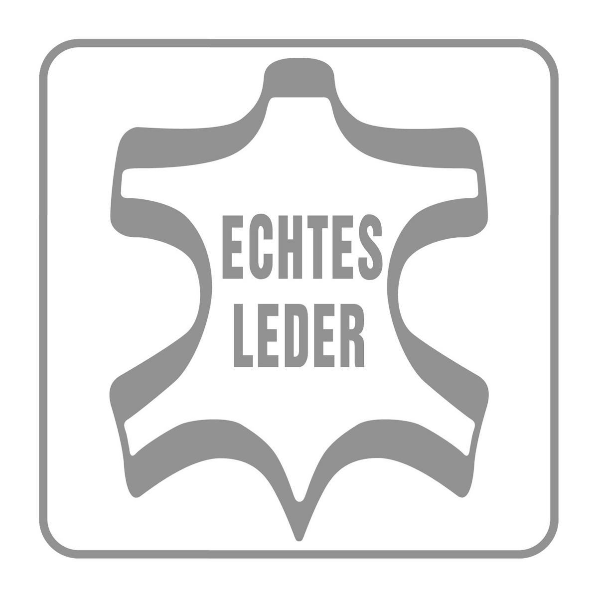 ECKSOFA Schwarz Echtleder Lederlook  - Chromfarben/Schwarz, Design, Leder/Textil (197/257cm) - Livetastic