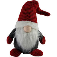 WICHTEL  - Rot/Schwarz, LIFESTYLE, Textil (24,5/52/16cm) - X-Mas