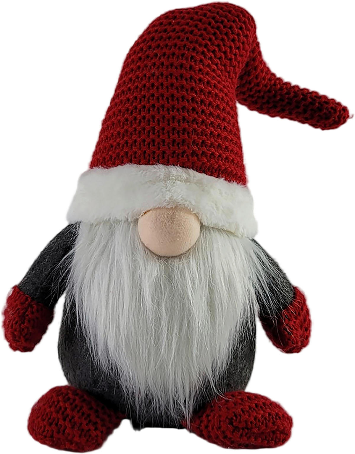 WICHTEL  - Rot/Schwarz, LIFESTYLE, Textil (24,5/52/16cm) - X-Mas