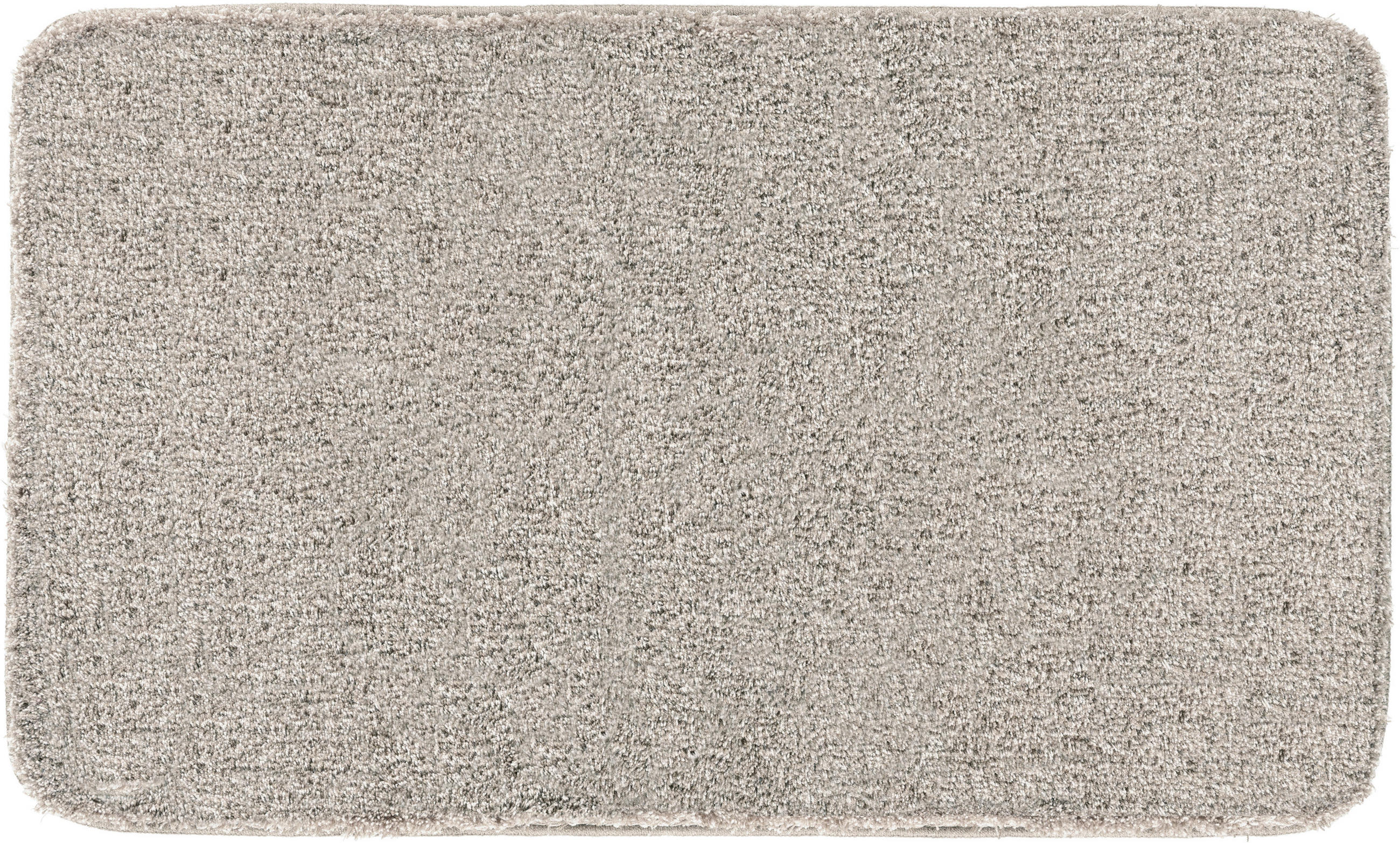 BADTEPPICH Melange Taupe 70/120 cm  - Taupe, Basics, Kunststoff/Textil (70/120cm) - Grund