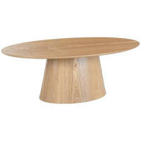 COUCHTISCH Eiche furniert oval Eichefarben  - Eichefarben, Design, Holz/Holzwerkstoff (110/40/60cm) - MID.YOU