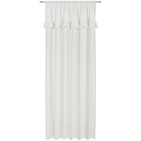 HOTOVÝ ZÁVĚS, poloprůhledné, 140/255 cm - krémová, Romantický / Rustikální, textil (140/255cm) - Esposa