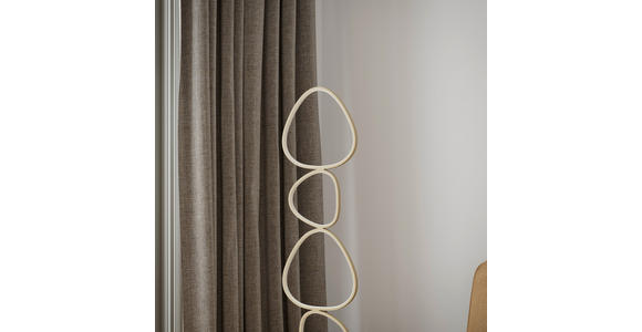 LED-STEHLEUCHTE Acrux  - Sandfarben, Design, Kunststoff/Metall (32,5l) - Novel