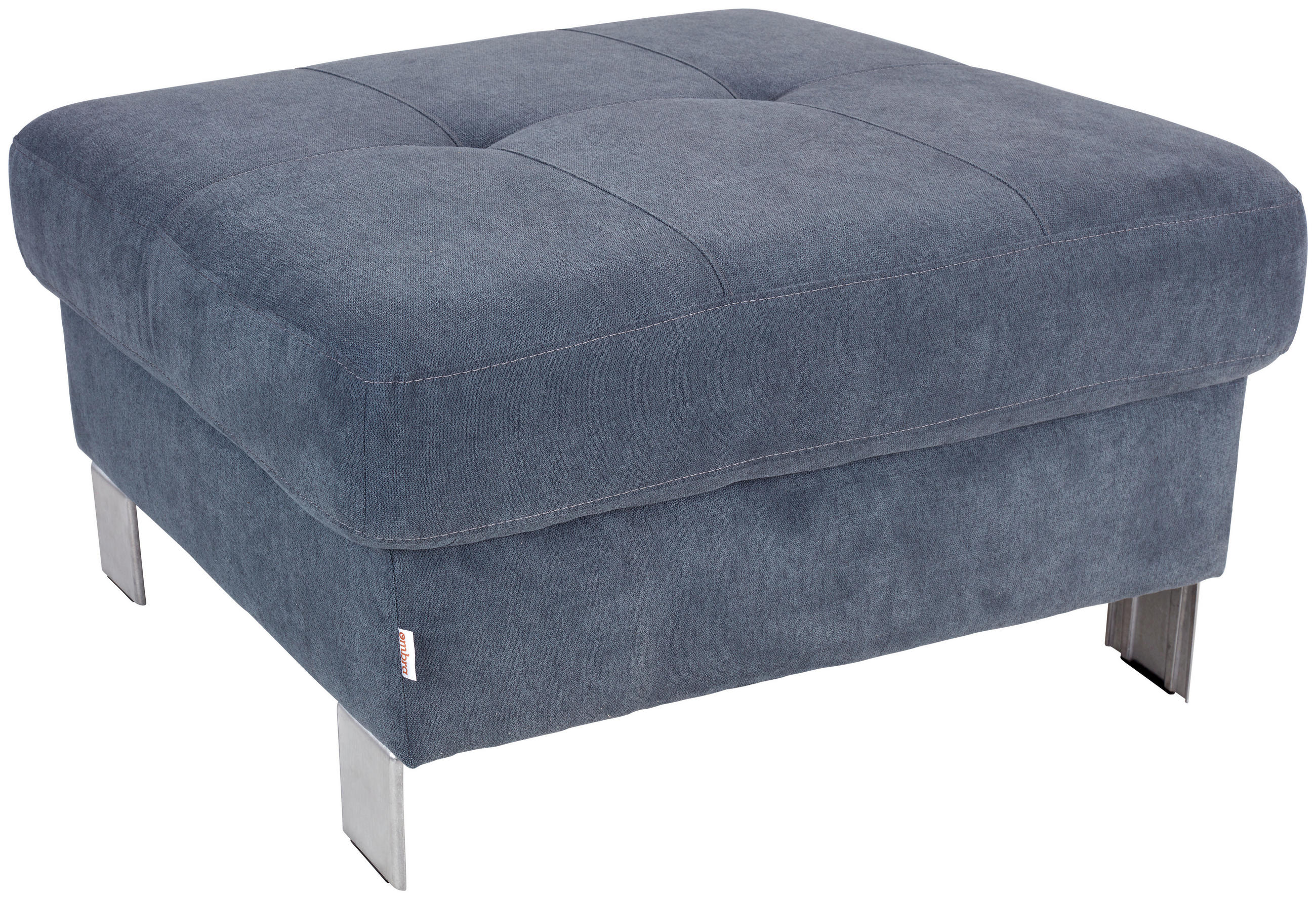 PALL i textil blågrå  - blågrå, Modern, metall/textil (90/44/73cm) - MID.YOU