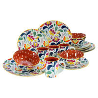 KOMBISERVICE 16-teilig 4 Personen Multicolor  - Multicolor, Trend, Keramik (35/32/36null) - Creatable