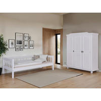 EINZELZIMMER Weiß  - Naturfarben/Weiß, MODERN, Holz - MID.YOU