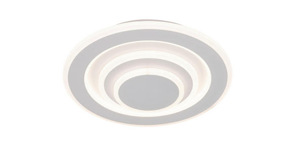 LED-DECKENLEUCHTE 30/6,5 cm   - Weiß, Basics, Kunststoff/Metall (30/6,5cm) - Novel