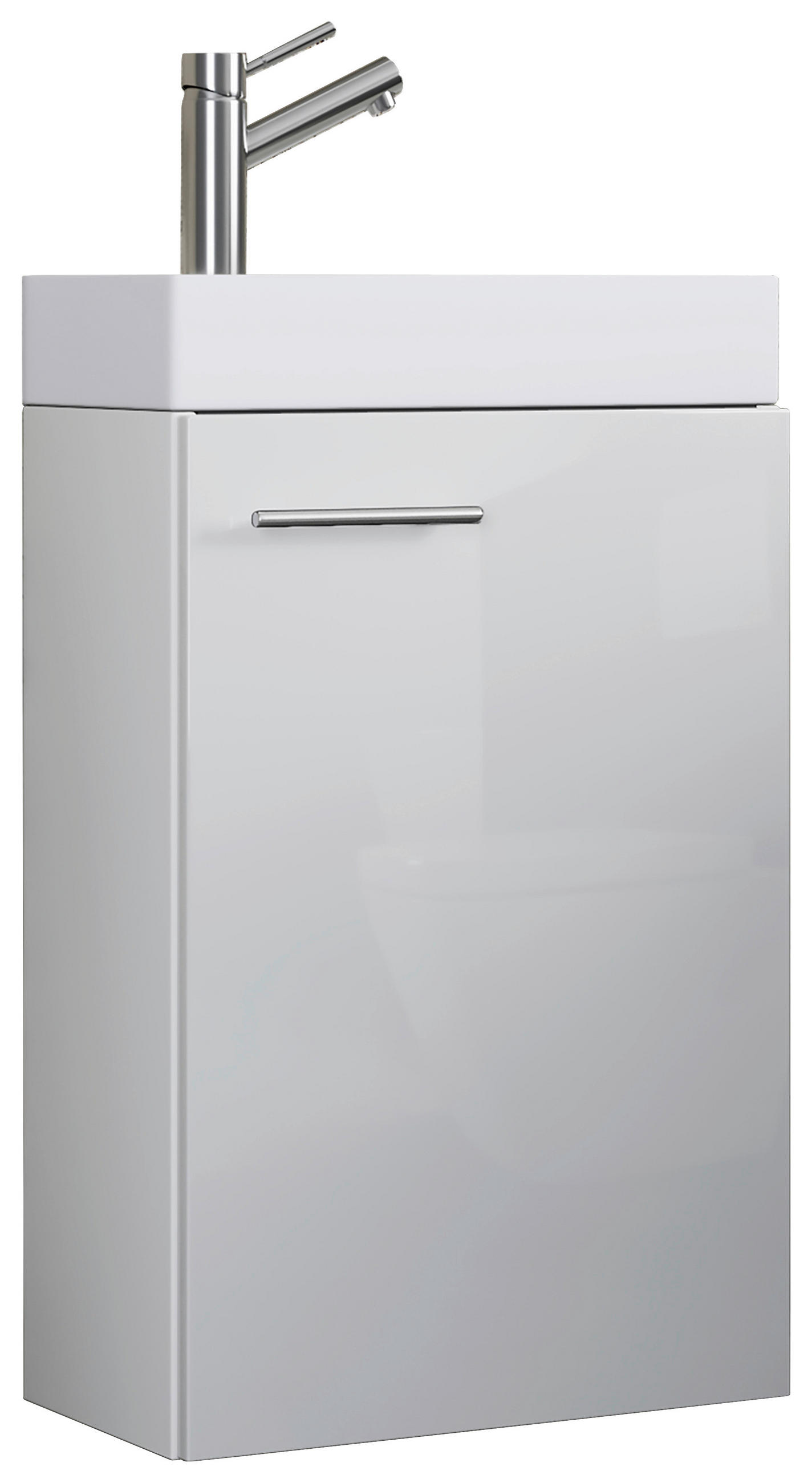 TVÄTTSTÄLL MED KOMMOD 40,5 cm  - vit, Modern, trämaterial/keramik (40,5cm) - MID.YOU