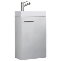 TVÄTTSTÄLL MED KOMMOD 40,5 cm  - vit, Modern, trämaterial/keramik (40,5cm) - MID.YOU