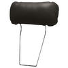 KOPFSTÜTZE - Dunkelbraun, Design, Leder/Textil (43/18/15cm) - Livetastic
