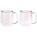 KAFFEEGLAS - Rosa, KONVENTIONELL, Glas (8/10,4cm) - Novel